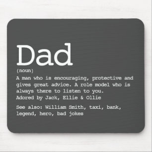 モダングレー father's day お父さん 定義 マウスパッド
