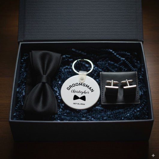 モダングロマパーソナライズされたン結婚ズ キーホルダー