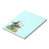 モダンゲーム雄鶏 ノートパッド (回転)