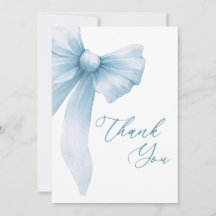 モダンコケッティーブルーボウサンキュ