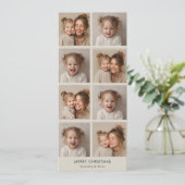 モダンコラージュクリスマスフォト | ミニマル (スタンド正面)