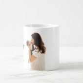 モダンコラージュ写真とハッピーマザーズデーギフトコーヒー コーヒーマグカップ (中央)