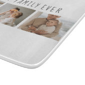 モダンコラージュ写真と最高の家族の今までギフト最高のを集める カッティングボード (角)
