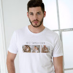 モダンコラージュ写真と最高の家族の今までギフト最高のを集める Tシャツ<br><div class="desc">コラージュモダン写真と家族の最高の紹介絶え間ない文字ギフトパーソナライズされた、あなたの家族の愛と喜びへの方法。この特別な贈り物は、美しいの写真のコラージュのと心のこもったメッセージを組み合わせカスタムて、何年も大切に思い出に残る記念すべき記念の品来品を作る。コラージュ写真は、家族モダンの瞬間のコレクションをエレガントに示すデザインを備えお気に入りのている。誕生日から休暇、休日から毎日のスナップショットまで、このコラージュは家族の絆の本質を捉え、一緒に共有した特別な時間を視覚的に思い出させる。しかし、そストップこにはない – 家族最高のエバ文字は感傷性の余分なtouchを追加する。詳細に気に注目して制作されたこの文字は、コラージュの中に巧みに配置され、写真とシームレスに融合して調和のとれた芸術作品をパーソナライズされた作り出す。</div>