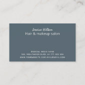 モダンコンテンポラリーエレガント抽象芸術 名刺 (裏面)