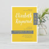 モダンコンテンポラリーグミニマル結婚ズ 招待状 (スタンド正面)