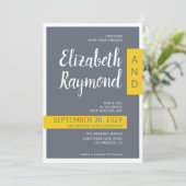 モダンコンテンポラリーグミニマル結婚ズ 招待状 (スタンド正面)