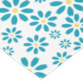 モダンコンテンポラリーデイジー花イニシャル テーブルクロス (アングル)