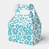 モダンコンテンポラリーデイジー花イニシャル フェイバーボックス (裏面サイド)