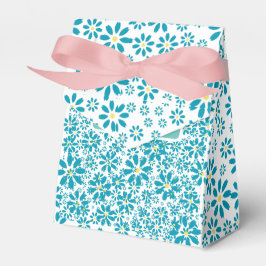 モダンコンテンポラリーデイジー花イニシャル フェイバーボックス