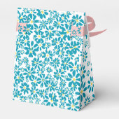 モダンコンテンポラリーデイジー花イニシャル フェイバーボックス (裏面サイド)