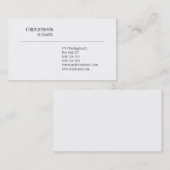 モダンコンテンポラリートレンディー 名刺 (正面/裏面)