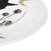 モダンコンテンポラリーハロウィーンの魔女 カッティングボード (角)