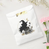 モダンコンテンポラリーハロウィーンの魔女 フェイバーバッグ (封をした状態)