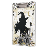 モダンコンテンポラリーハロウィーン魔女3 クリップボード (左)