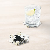 モダンコンテンポラリーハロウィーン魔女3 ペーパーコースター (インサイチュ)