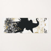 モダンコンテンポラリーハロウィーン魔女3 ヨガマット (正面(横))