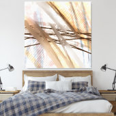 モダンコンテンポラリー抽象芸術 キャンバスプリント (インサイチュ (寝室))