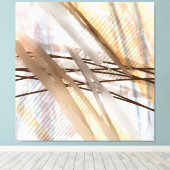 モダンコンテンポラリー抽象芸術 キャンバスプリント (インサイチュ (ウッドフロア))