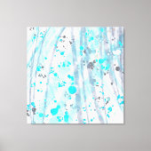 モダンコンテンポラリー抽象芸術 キャンバスプリント (正面)