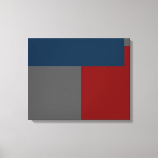 モダンコンテンポラリー抽象芸術 キャンバスプリント (正面)