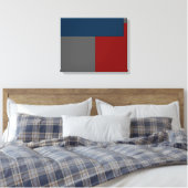 モダンコンテンポラリー抽象芸術 キャンバスプリント (インサイチュ (寝室))