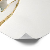 モダンコンテンポラリー抽象芸術 ポスター (角)