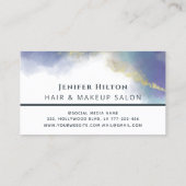 モダンコンテンポラリー抽象芸術 名刺 (裏面)