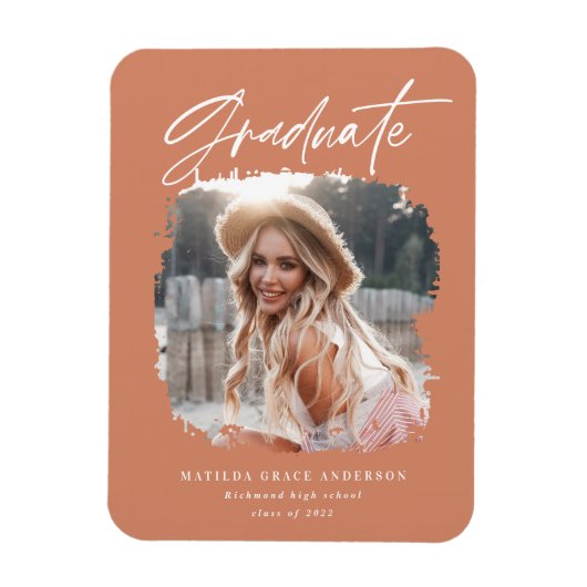 モダンコンテンポラリー標本卒業磁石 マグネット (縦)