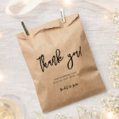 モダンコンテンポラリー結婚の フェイバーバッグ (クリップ留めされた状態)