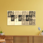 モダンコンテンポラリーArt Stretted Canvas Print キャンバスプリント (インサイチュ (リビング))