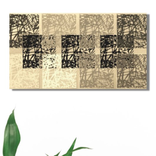 モダンコンテンポラリーArt Stretted Canvas Print キャンバスプリント