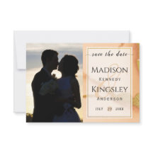 モダンコーラルアブストラクト 💡 インクオイルウェディング