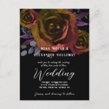 モダンゴシックダークバラQRC