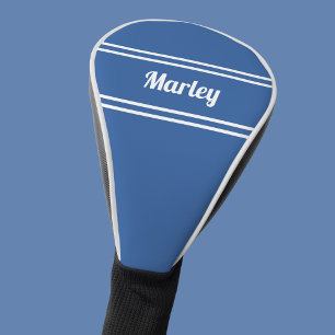 モダンゴルファースポーツプレーヤーカスタムネームクラブブルー ゴルフヘッドカバー