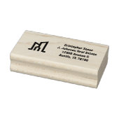 モダンゴールドハウス不動産 オリーブグリーンの不動産仲介人 ラバースタンプ (スタンプ)