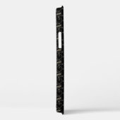 モダンゴールドハートと鍵柄 | Case-Mate iPhoneケース (裏面 / 右)