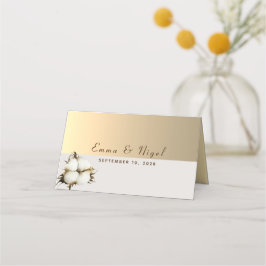 モダンゴールド結婚式席次カード プレイスカード