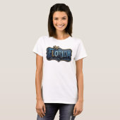 モダンゴールドFLORIDAステートメントTシャツ Tシャツ (正面フル)