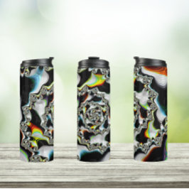 モダンサイケデリックカラフル螺旋 タンブラー