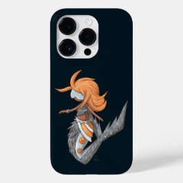 モダンサイバーパンクマーメイドイラスト Case-Mate iPhone 14 PROケース