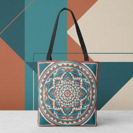 モダンサウスウェストマンダラ トートバッグ
