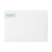 モダンサボテンはフローラの葉を結婚吸う ラップアラウンドラベル (正面)