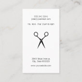 モダンサロンシアーズモノグラム 名刺 (裏面)