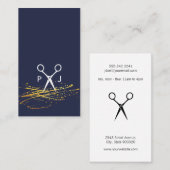 モダンサロンシアーズモノグラム 名刺 (正面/裏面)