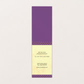 モダンサロンツールHair Specialist水玉模様 名刺 (内部フラット)