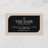 モダンサロン用名刺 名刺 (正面)