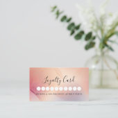 モダンサロン&スパロイヤリティカード 名刺 (スタンド正面)