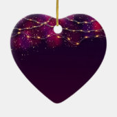 モダンサンキューカスタムクリスマスツリー セラミックオーナメント (裏面)