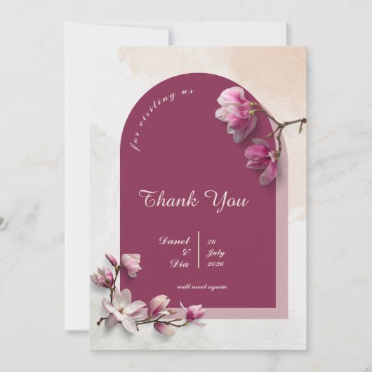 モダンサンキューカード サンキューカード (正面)